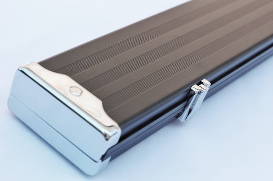 Black | 3/4 Cue Case (3 Slot) - Perry Cues