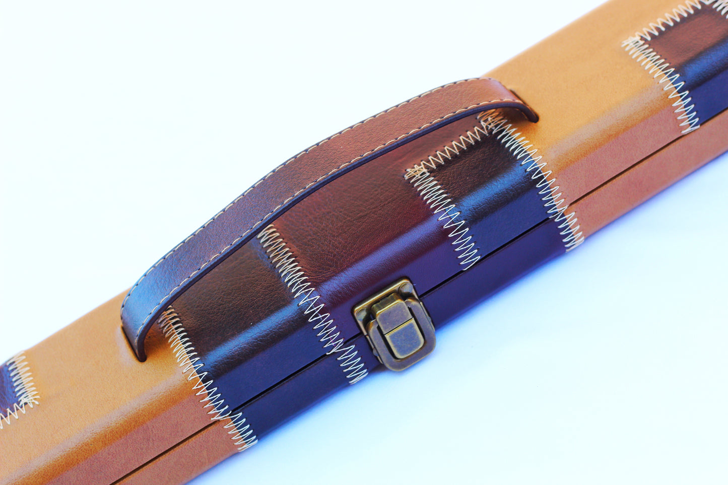 Burgundy Patch | 3/4 Cue Case - Perry Cues