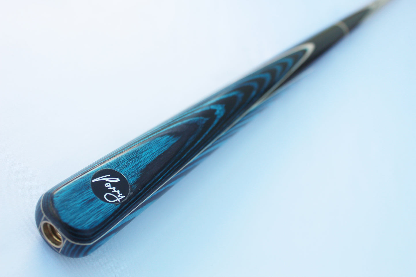Crushed Blue | 9.5mm Cue - Perry Cues