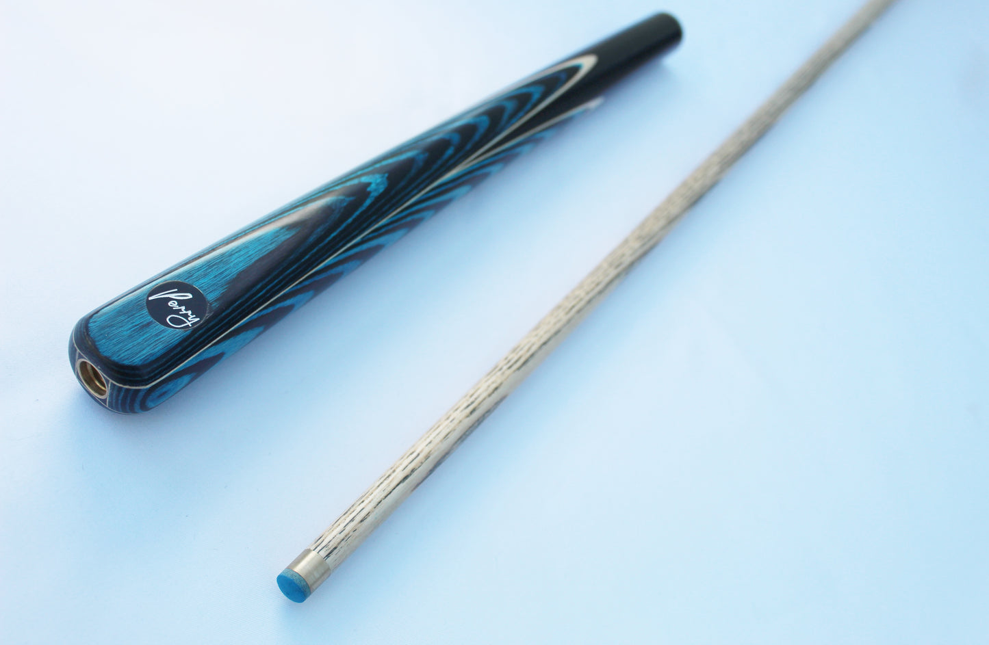 Crushed Blue | 9.5mm Cue - Perry Cues