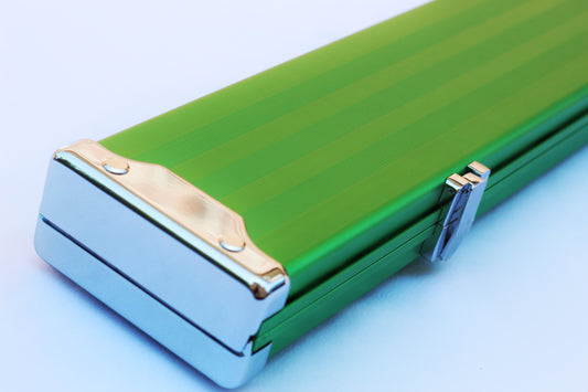 Green | 3/4 Cue Case (3 Slot) - Perry Cues