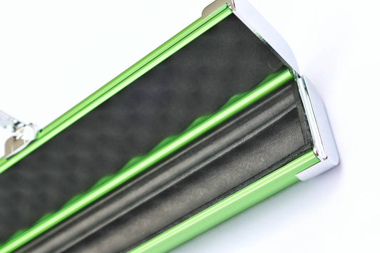 Green Alloy | 1 Piece Cue Case - Perry Cues