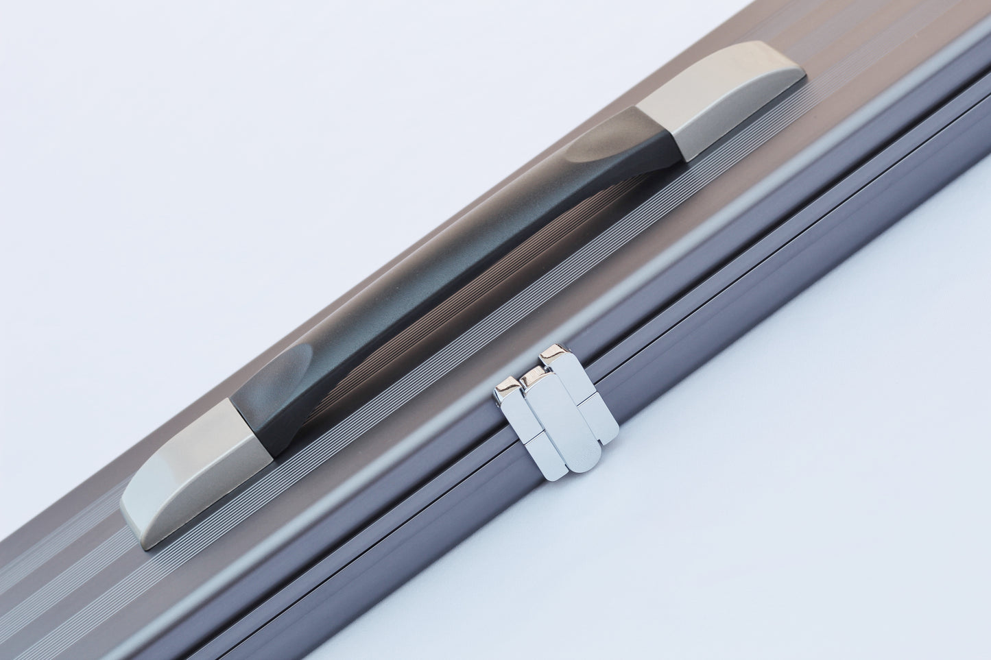 Grey | 3/4 Cue Case (3 Slot) - Perry Cues