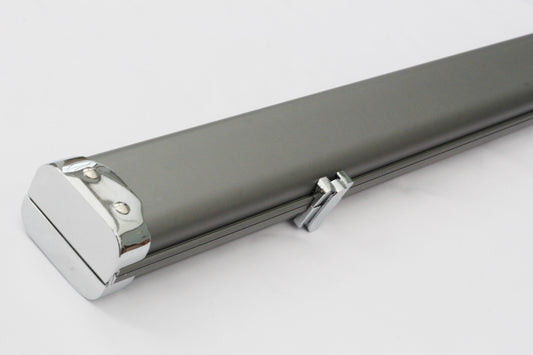 Grey Alloy | 1 Piece Cue Case - Perry Cues