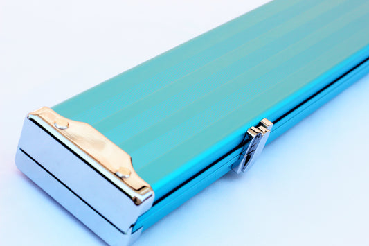 Light Blue | 3/4 Cue Case (3 Slot) - Perry Cues