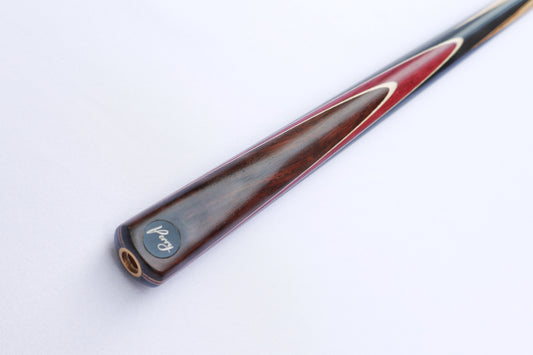Lowbadge Red | 9mm - 1 Piece Cue - Perry Cues