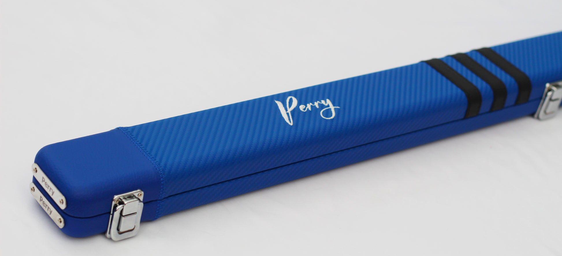 Perry Handmade Blue | 1 Piece Cue Case - Perry Cues