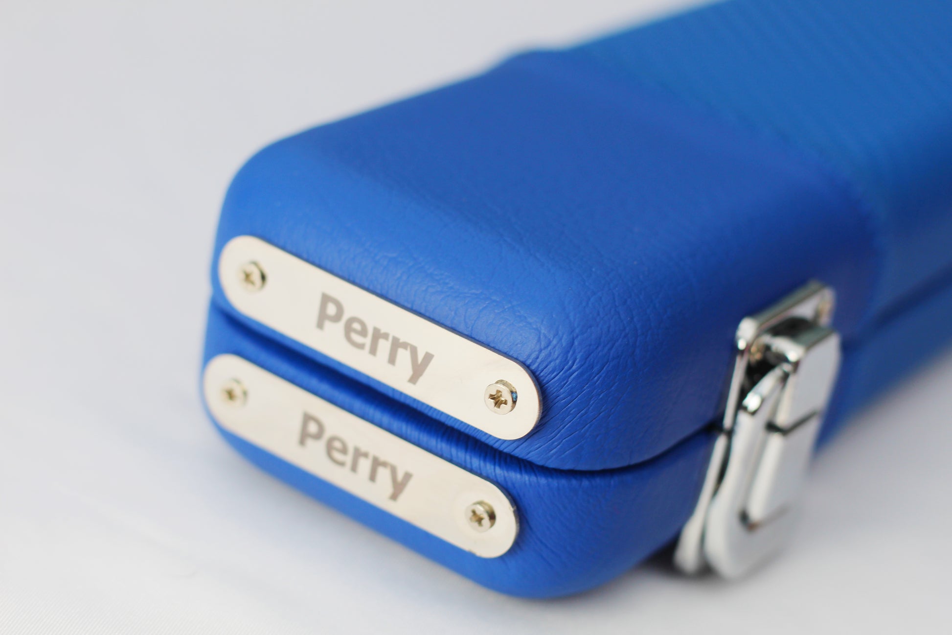 Perry Handmade Blue | 1 Piece Cue Case - Perry Cues