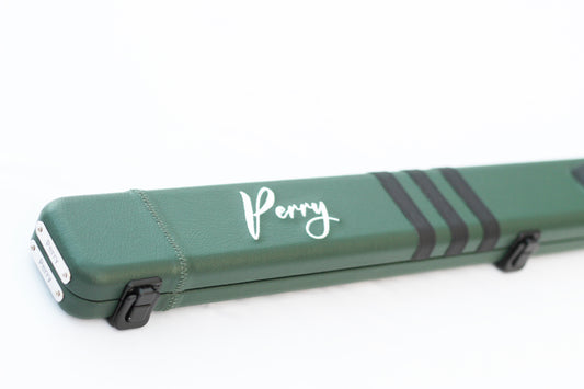 Perry Handmade Green | 3/4 Cue Case - Perry Cues