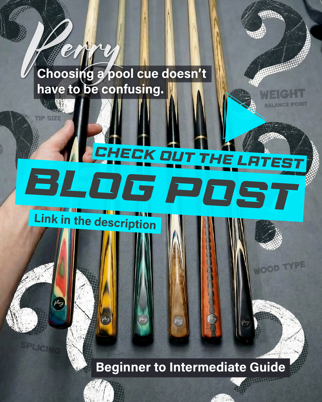 The Beginner’s Guide to Choosing a Pool or Snooker Cue (UK Edition)