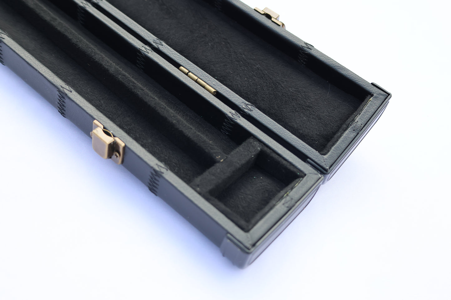 Black Patch | 2 Piece Cue Case - Perry Cues
