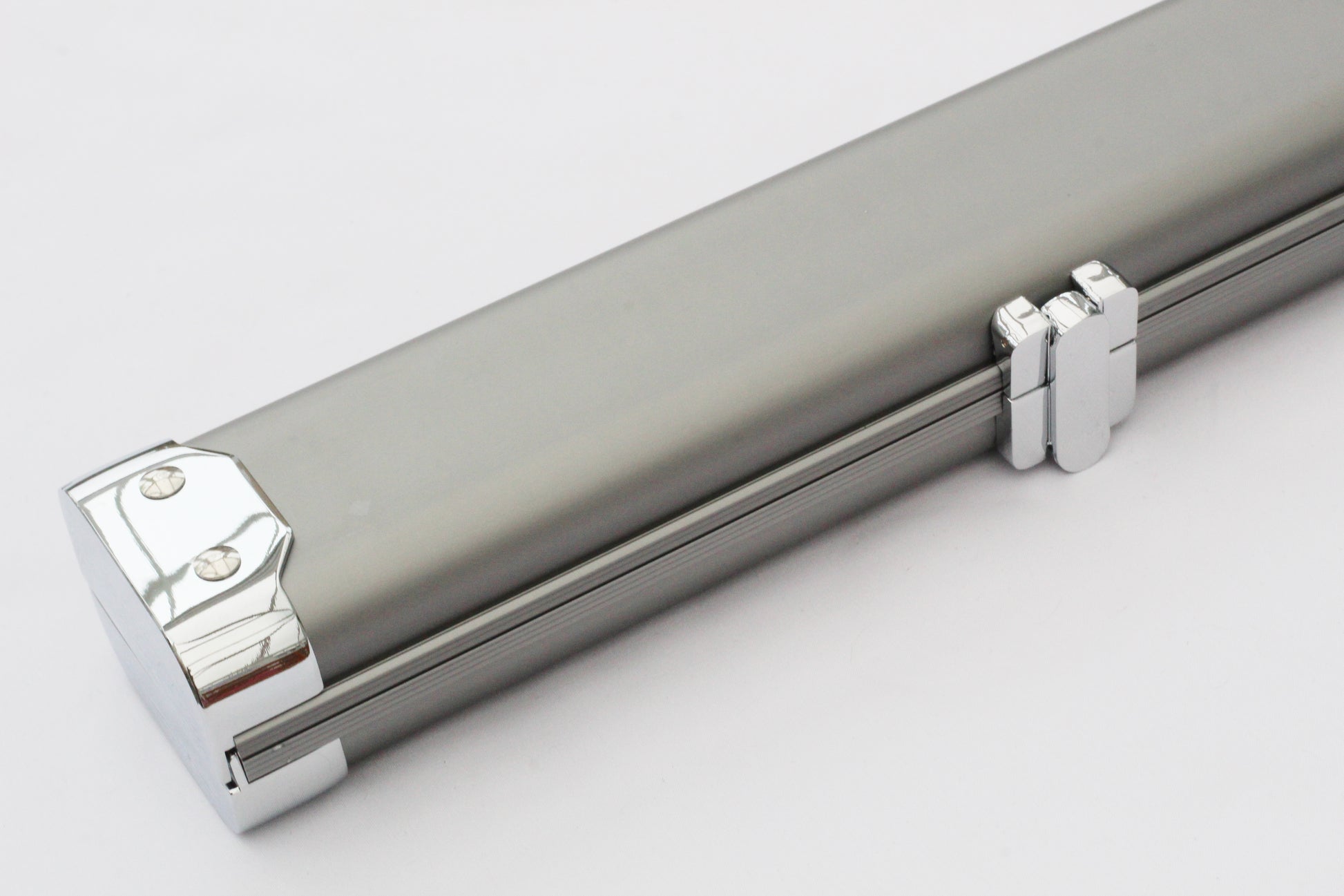 Grey Alloy | 1 Piece Cue Case - Perry Cues