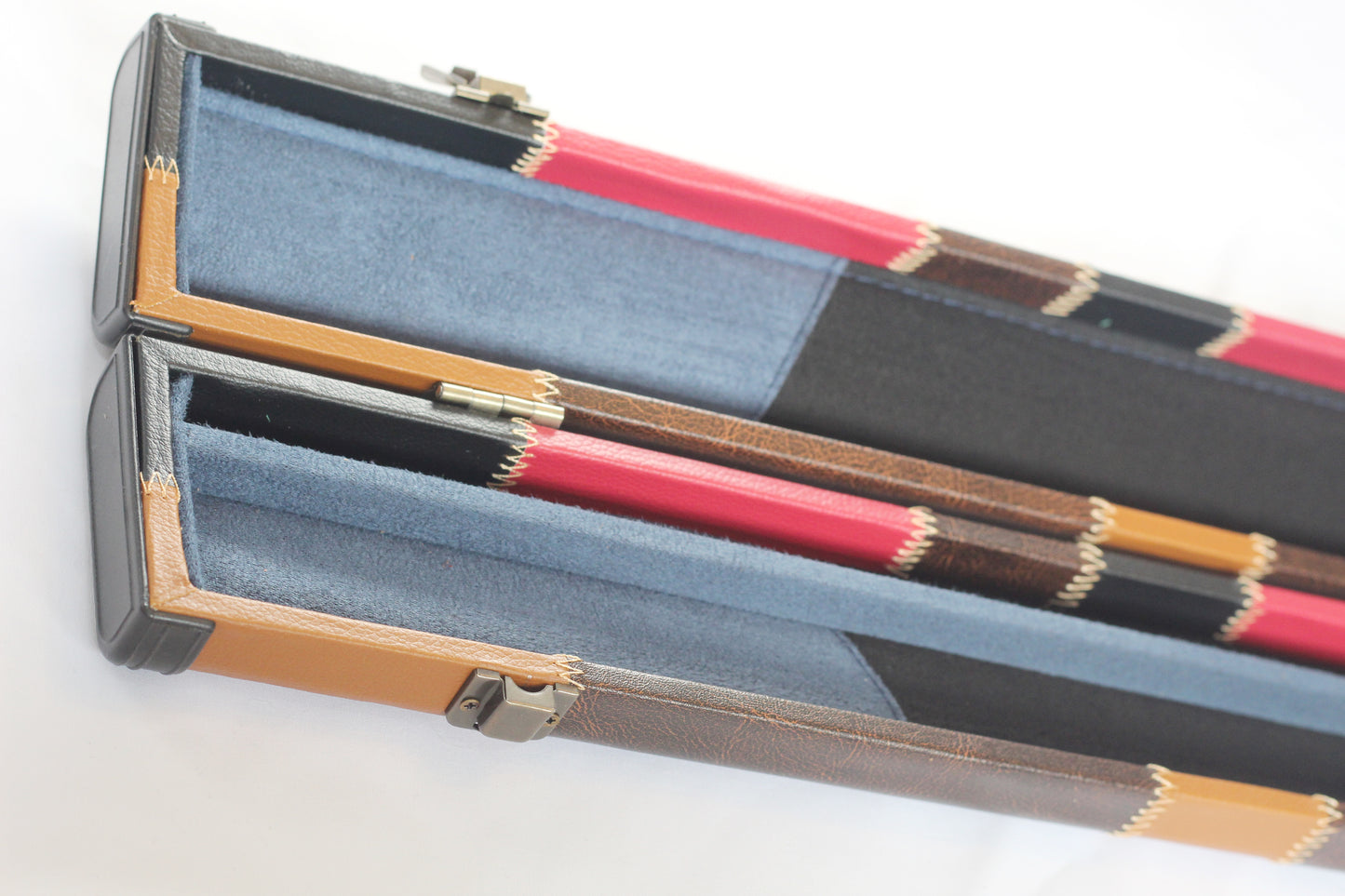 Red & Brown Patch | 3/4 Cue Case