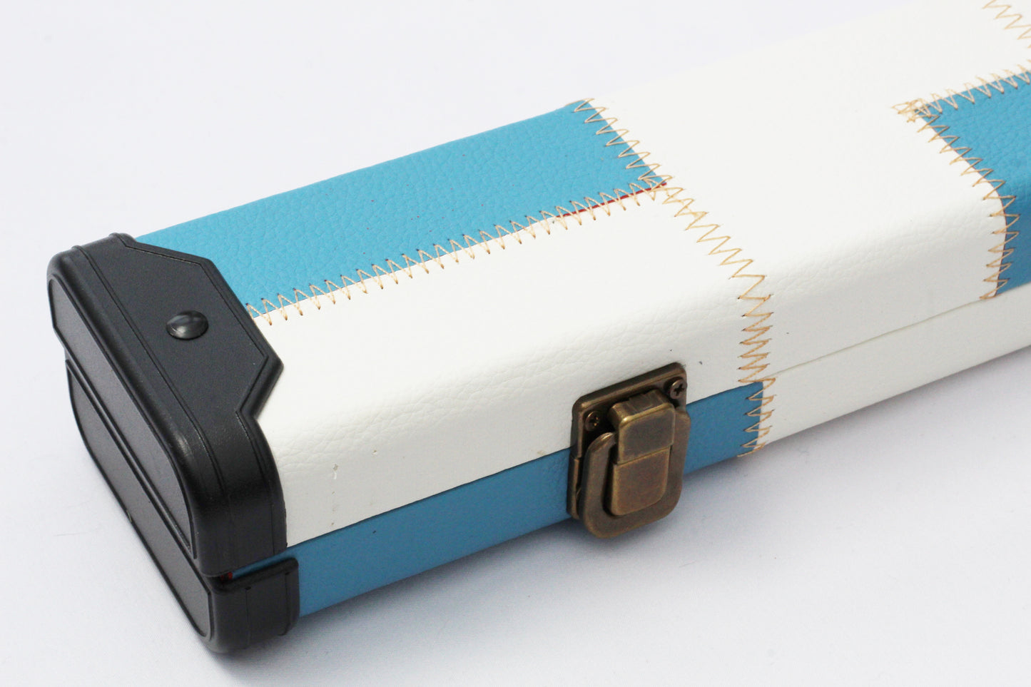 Light Blue & White Patch | 3/4 Cue Case