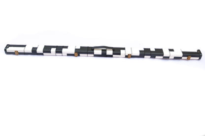 Patchwork Black & White | 1 Piece Cue Case - Perry Cues