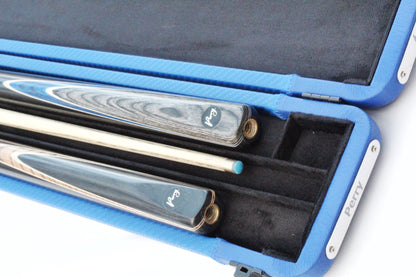 Perry Handmade Blue | 3 Slot Cue Case - Perry Cues