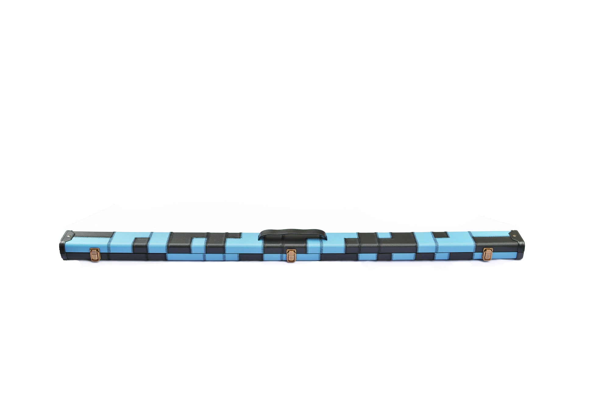 Blue & Black Patch | 3/4 Cue Case - Perry Cues