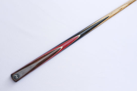 Lowbadge Red | 9mm - 1 Piece Cue - Perry Cues