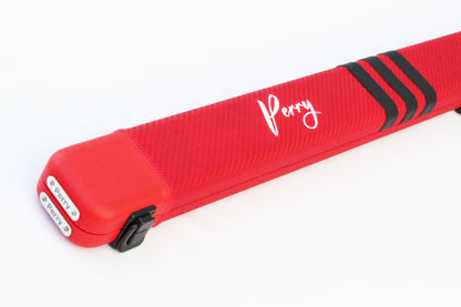 Perry Handmade Red | 1 Piece Cue Case - Perry Cues