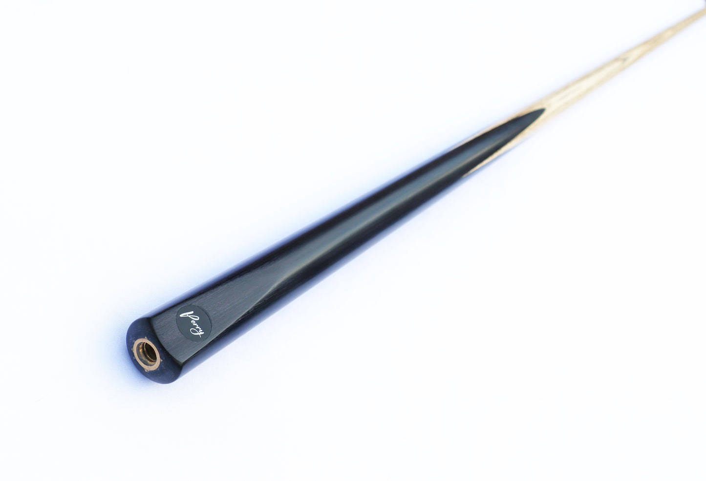 Plain Ebony | 9mm - 1 Piece Cue - Perry Cues