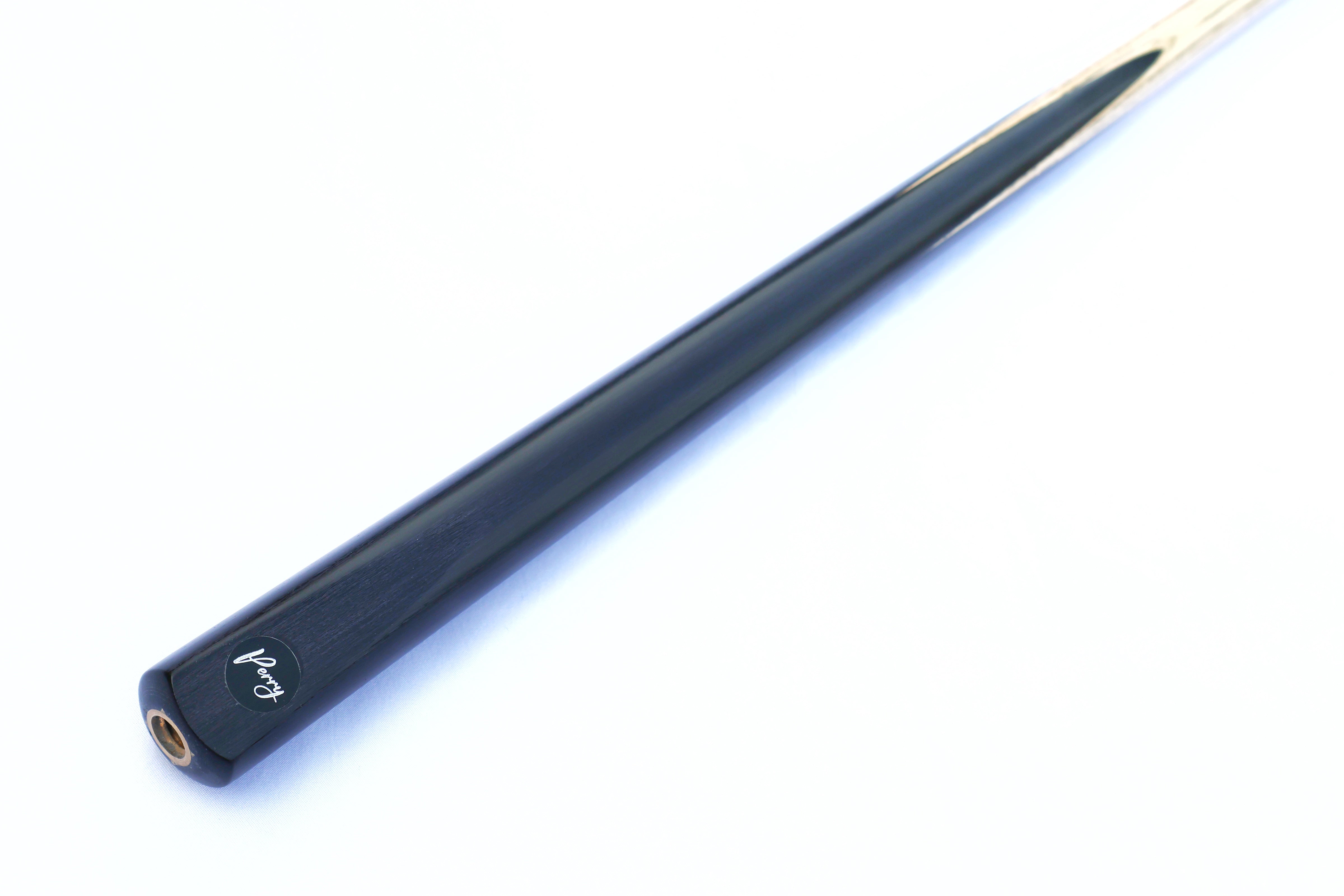 Plain Ebony | 9mm - 1 Piece Cue - Perry Cues