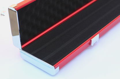 Red | 3/4 Cue Case (3 Slot) - Perry Cues