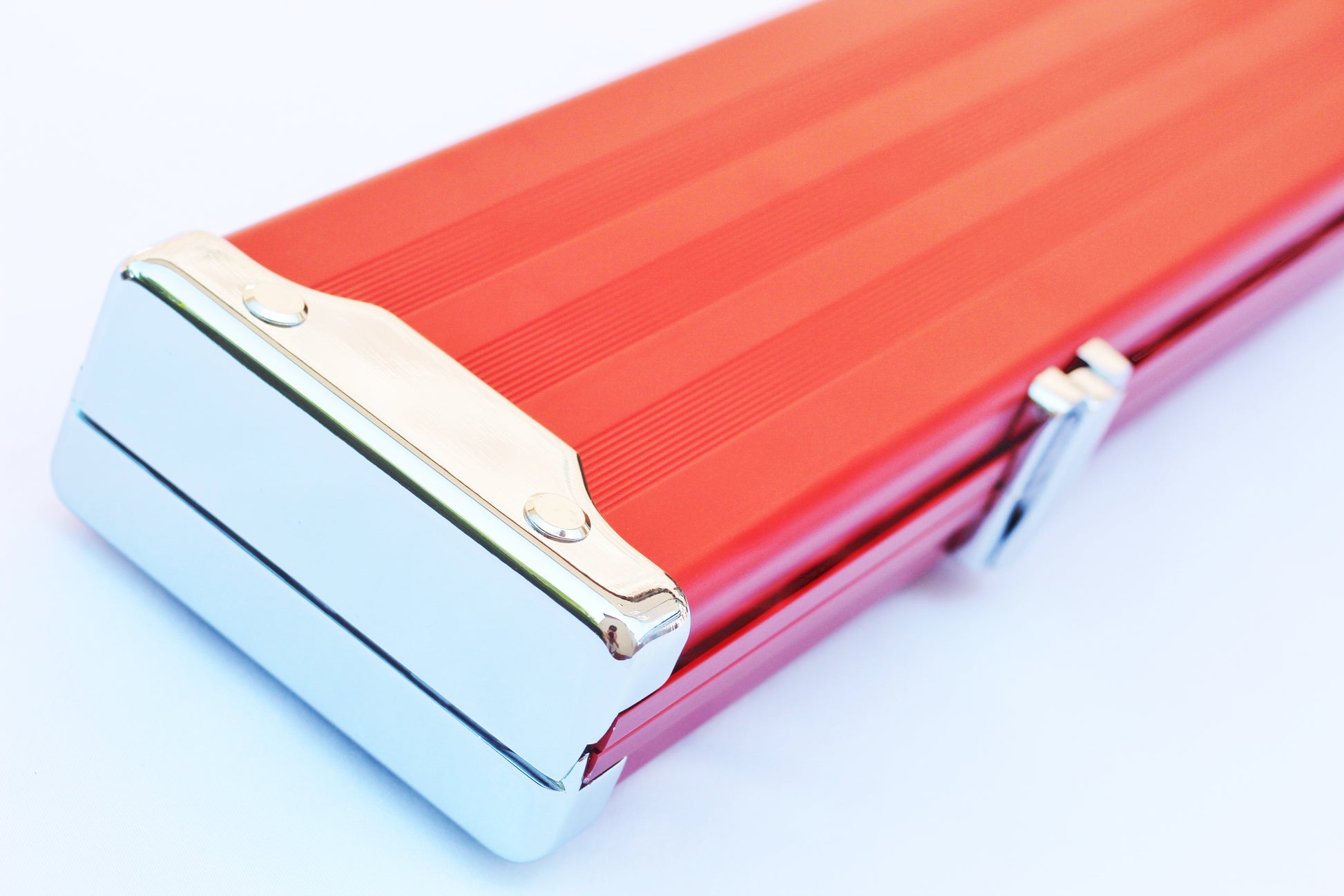 Red | 3/4 Cue Case (3 Slot) - Perry Cues
