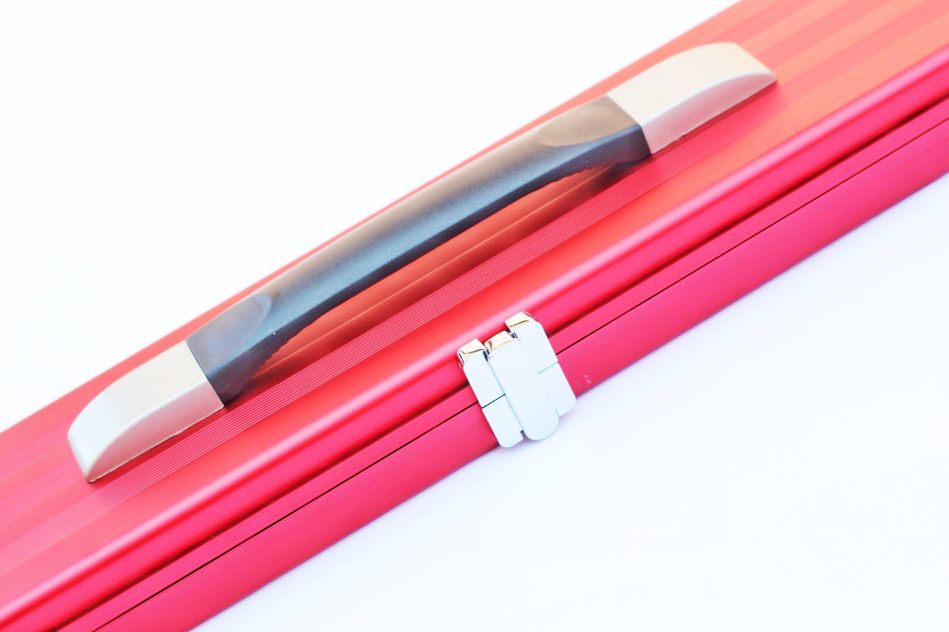 Red | 3/4 Cue Case (3 Slot) - Perry Cues